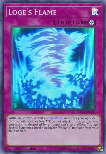 DANE-EN091 Loge's Flame (Super Rare) <1st>