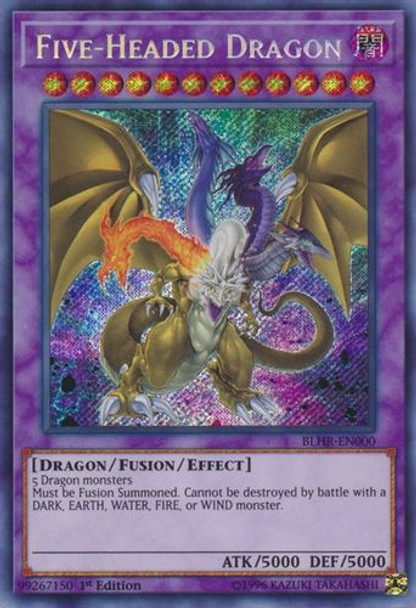 BLHR-EN000 Five-Headed Dragon (Secret Rare) <1st>