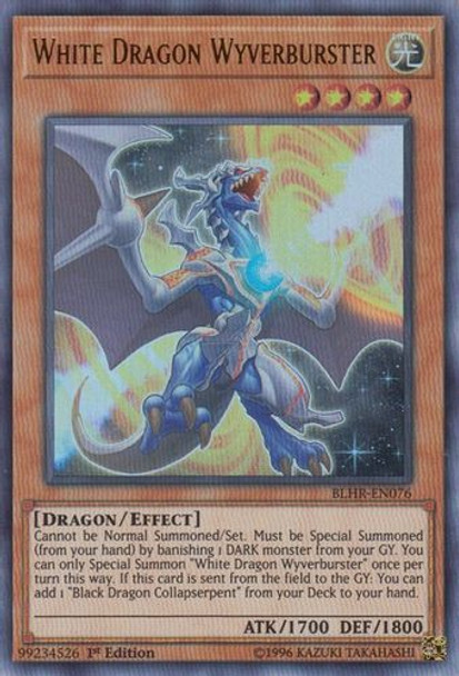 BLHR-EN076 White Dragon Wyverburster (Ultra Rare) <1st>