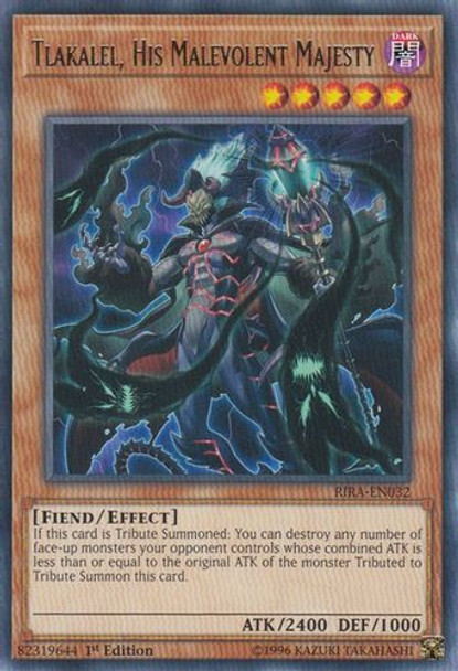 RIRA-ENSP1 Tlakalel, His Malevolent Majesty (Sneak Peek) (Ultra Rare) <Ltd>