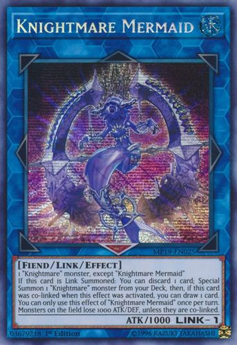 MP19-EN025 Knightmare Mermaid (Prismatic Secret Rare) <1st>