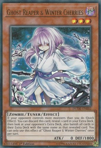 DUDE-EN002 Ghost Reaper & Winter Cherries (Ultra Rare) <1st>