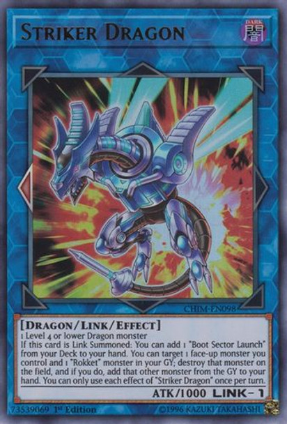 CHIM-EN098 Striker Dragon (Ultra Rare) <1st>
