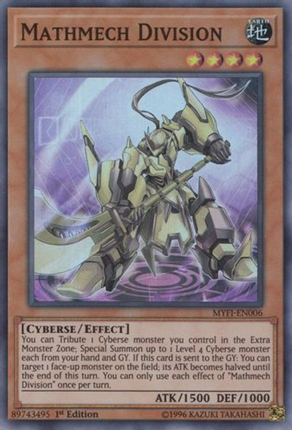 MYFI-EN006 Mathmech Division (Super Rare) <1st>