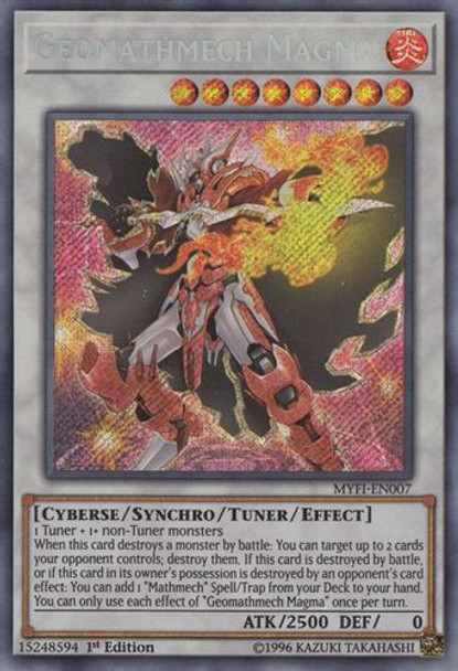 MYFI-EN007 Geomathmech Magma (Secret Rare) <1st>