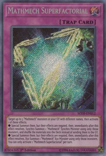 MYFI-EN012 Mathmech Superfactorial (Secret Rare) <1st>