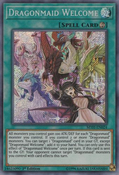 MYFI-EN024 Dragonmaid Welcome (Secret Rare) <1st>