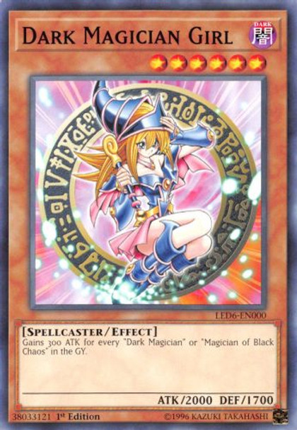 LED6-EN000 Dark Magician Girl (Common) <1st>