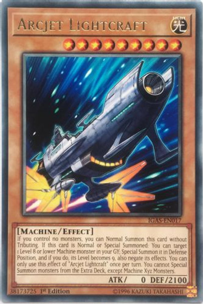 IGAS-EN017 Arcjet Lightcraft (Rare) <1st>