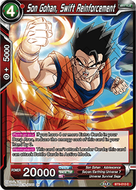 BT09-010C Son Gohan, Swift Reinforcement