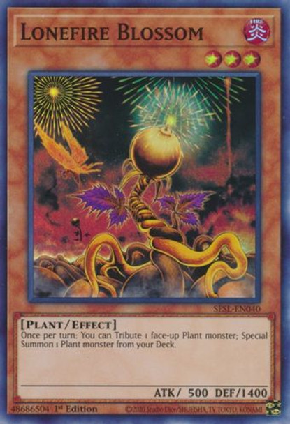 SESL-EN040 Lonefire Blossom (Super Rare) <1st>
