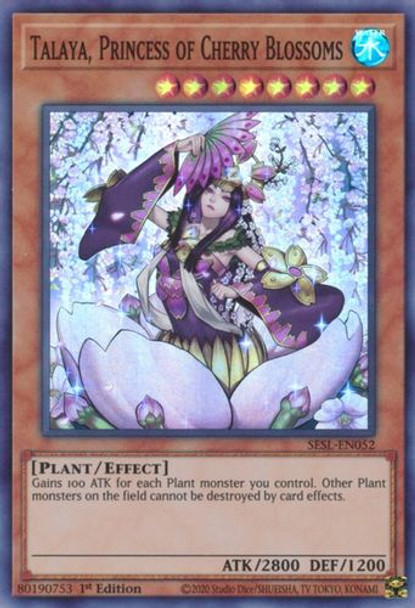 SESL-EN052 Talaya, Princess of Cherry Blossoms (Super Rare) <1st>