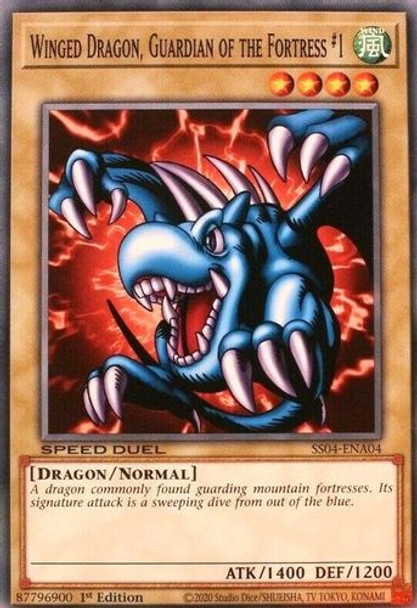 SS04-ENA04 Winged Dragon, Guardian of the Fortress #1 (Common) <1st>