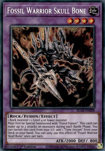 BLAR-EN008 Fossil Warrior Skull Bone (Secret Rare) <1st>