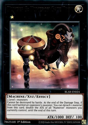 BLAR-EN024 Number 3: Numeron Gate Trini (Ultra Rare) <1st>