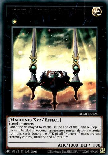 BLAR-EN025 Number 4: Numeron Gate Catvari (Ultra Rare) <1st>