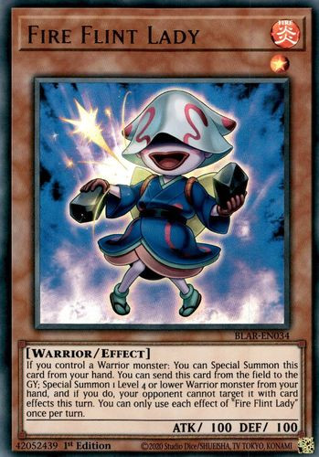 BLAR-EN034 Fire Flint Lady (Ultra Rare) <1st>