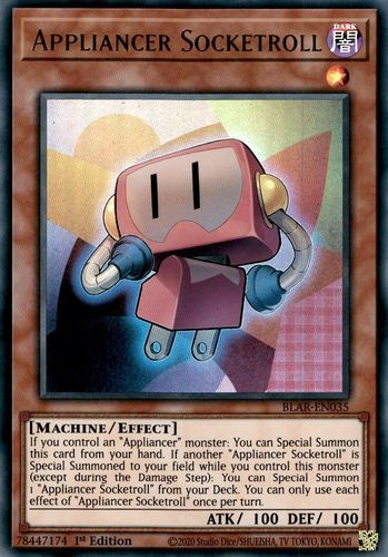 BLAR-EN035 Appliancer Socketroll (Ultra Rare) <1st>