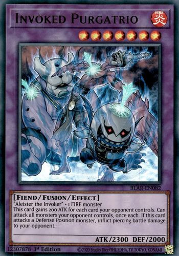 BLAR-EN082 Invoked Purgatrio (Ultra Rare) <1st>