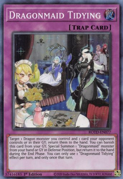 ROTD-EN077 Dragonmaid Tidying (Super Rare) <1st>