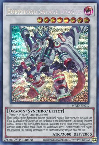 MP20-EN017 Borreload Savage Dragon (Prismatic Secret Rare) <1st>