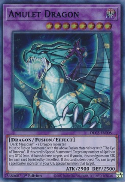 DLCS-EN005 Amulet Dragon (Blue Ultra Rare) <1st>