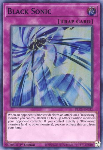 DLCS-EN032 Black Sonic (Blue Ultra Rare) <1st>