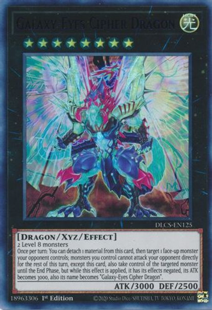 DLCS-EN125 Galaxy-Eyes Cipher Dragon (Purple Ultra Rare) <1st>