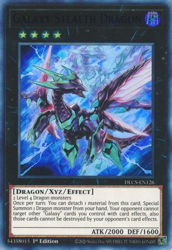 DLCS-EN126 Galaxy Stealth Dragon (Purple Ultra Rare) <1st>