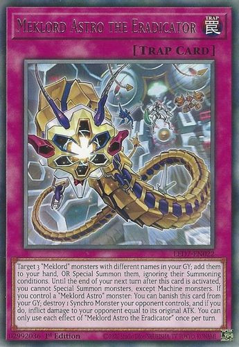 LED7-EN022 Meklord Astro the Eradicator (Rare) <Unl>