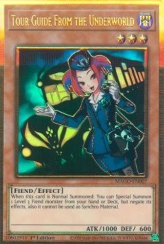 MAGO-EN007 Tour Guide From the Underworld (Premium Gold Rare) <1st>