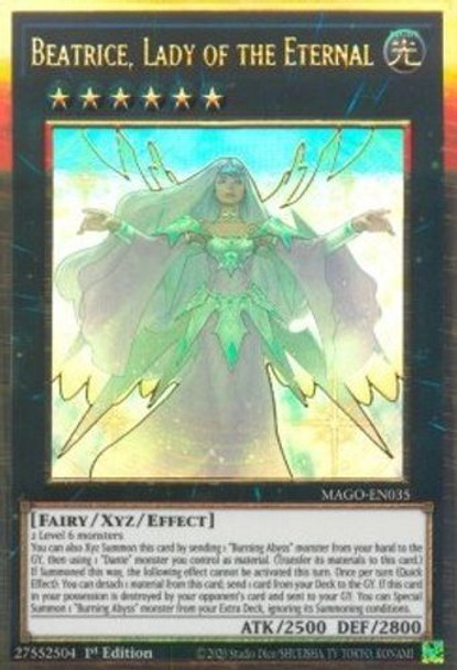 MAGO-EN035 Beatrice, Lady of the Eternal (Premium Gold Rare) <1st>