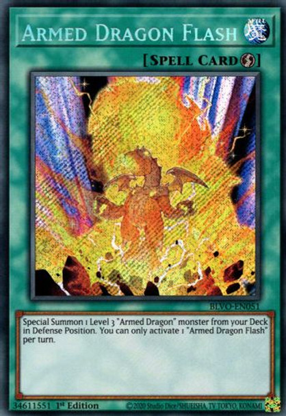 BLVO-EN051 Armed Dragon Flash (Secret Rare) <1st>