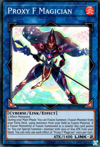 OP15-EN009 Proxy F Magician (Super Rare) <Unl>