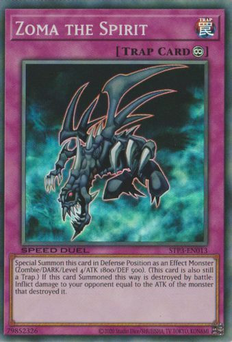 STP3-EN013 Zoma the Spirit (Super Rare) <Unl>