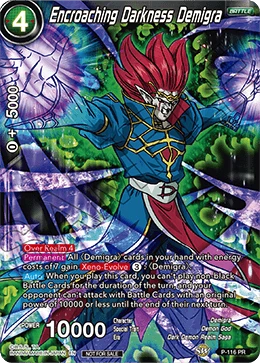 P-116P Encroaching Darkness Demigra Foil
