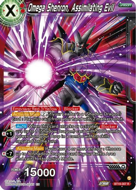 BT18-007R Omega Shenron, Assimilating Evil (Foil)