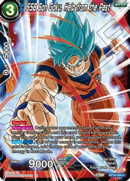 BT18-054C SSB Son Goku, Help from the Past