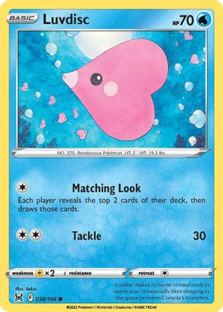 SWSH11-038/196C Luvdisc