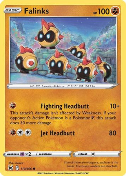 [SWSH11][LOR-110/196C] Falinks (Reverse Holo)