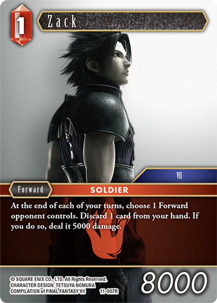 FF11-007R Zack Foil