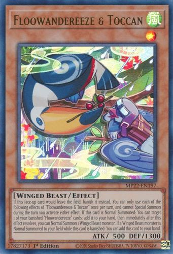 MP22-EN197 Floowandereeze & Toccan (Ultra Rare) <1st>