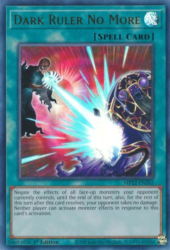MP22-EN262 Dark Ruler No More (Ultra Rare) <1st>