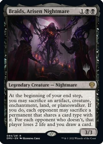 Planeswalker Stamped - Braids, Arisen Nightmare-084R