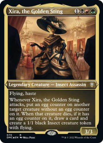 DMC-070R Xira, the Golden Sting (Etched-Foil)