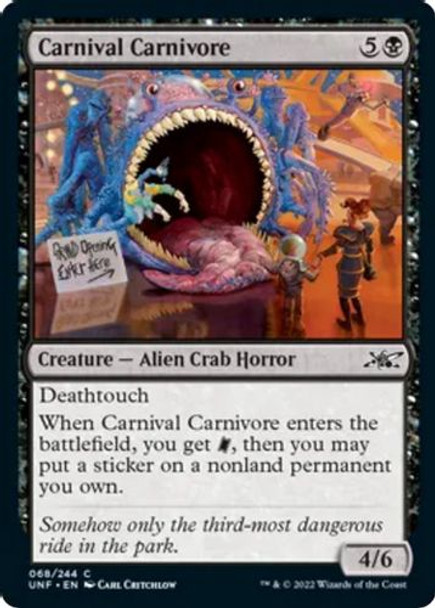 UNF-068C Carnival Carnivore