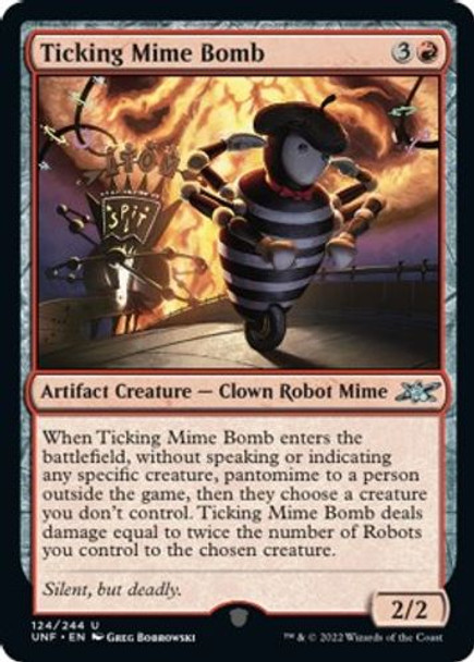 UNF-124U Ticking Mime Bomb