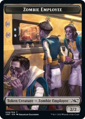 UNFTOK-006 Zombie Employee Token