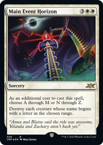 UNF-305C Main Event Horizon (Alternate Foil)