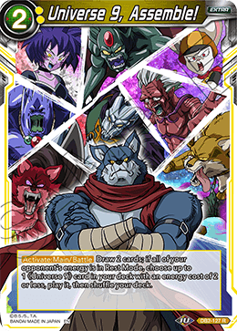 DB2-127R Universe 9, Assemble!